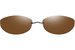 Silhouette Titan Dynamins 7719 Clip-On Polarized Sunglasses