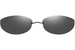 Silhouette Titan Dynamins 7719 Clip-On Polarized Sunglasses
