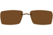 Silhouette TMA Titan Minimal Art The-Icon 5541 Clip-On Polarized Sunglasses