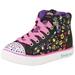 Skechers Little/Big Girl's Twinkle-Breeze-2 Emoji Magic Light Up Sneakers Shoes