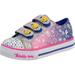 Skechers Little Girl's Twinkle Toes Expressionista Light Up Emoji Sneakers Shoe