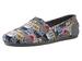 Skechers Women's Bobs Plush Scratch Party Memory Foam Alpargatas Flats Shoes