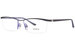 Starck SH9901 Eyeglasses Frame Men's Semi Rim Rectangular