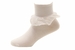 Stride Rite Infant/Toddler/Little Girl Eyelet Ruffle Fold Over Cut Socks