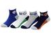 Stride Rite Toddler/Little Boy's 4-Pairs Digi Sport Devon Pattern Quarter Socks