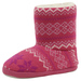 Stride Rite Toddler/Little Girl's Fair Isle Knit Fashion Boots Slippers Shoes