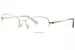 Swarovski SK1032 Eyeglasses Women's Semi Rim Oval Shape