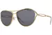 Swarovski SK7028 Sunglasses Women's Pilot - Gold/Dark Grey-400487