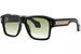 T Henri Estoque Sunglasses Square Shape - Asteroid/Green Gradient
