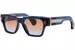 T Henri Sian Sunglasses Square Shape - Deep Blue/Brown Gradient-SIAU2