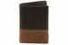 Timberland Men's Contrast Leather Tri-Fold Wallet