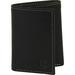 Timberland Men's Hunter Genuine Leather Tri-Fold Wallet - Black