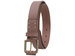 Timberland Women's Belt Pull Up Genuine Leather Casual Jean - Brown