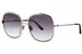 Tom Ford Sofia-01 TF1320/S Sunglasses Women's Round Shape - Rose Gold/Blue Gradient-28W