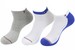 Tommy Hilfiger Men's 3-Pairs Fashion Low Cut Socks