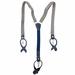 Tommy Hilfiger Men's Melange Woven Stretch Suspenders (One Size Fits Most)