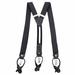 Tommy Hilfiger Men's Signature TH Print Convertible Suspenders (One Size)
