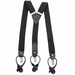 Tommy Hilfiger Men's Solid Stretch Convertible Suspenders (One Size Fits Most)