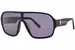 Tonino Lamborghini TL508 Sunglasses Men's Shield Style - Matte Black/Grey-01