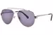 Tonino Lamborghini TL512 Sunglasses Men's Pilot - Silver/Grey-01