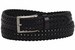 Trafalgar Men's Owen Genuine Full Grain Braided Leather Belt