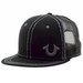 True Religion Men's Mesh Back Super T Baseball Cap Hat (One Size Fits Most)