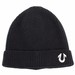 True Religion Men's Ribbed Solid Watch Cap Beanie Hat (One Size Fits Most)