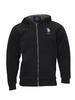 U.S. Polo Association Men's Fleece Zip Front Hooded Sweatshirt