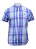 U.S. Polo Association Men's Plaid Short Sleeve Button Down Shirt