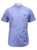 U.S. Polo Association Men's Short Sleeve Check Button Down Shirt