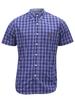 U.S. Polo Association Men's Short Sleeve Check Plaid Button Down Shirt