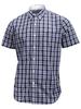 U.S. Polo Association Men's Short Sleeve Plaid/Check Button Down Shirt