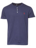 U.S. Polo Association Men's Solid Henley Shirt Short Sleeve