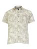 Van Heusen Men's Air Hibiscus Print Short Sleeve Button Down Shirt