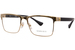 Versace VE1285 Eyeglasses Men's Full Rim Rectangle Shape