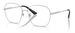 Versace VE1316 Eyeglasses Women's Full Rim Square Shape - Silver-1001