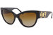 Versace Women's VE4322 Fashion Cat Eye Sunglasses