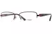 Vogue VO3813B Eyeglasses Women's Semi Rim Rectangle Shape