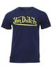 Von Dutch Men's Classic Logo Crew Neck Short Sleeve T-Shirt