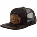Von Dutch Men's Leather Patch Fashion Trucker Cap Hat (One Size Fits Most)