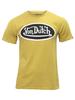 Von Dutch Men's Oval Logo Crew Neck Short Sleeve T-Shirt