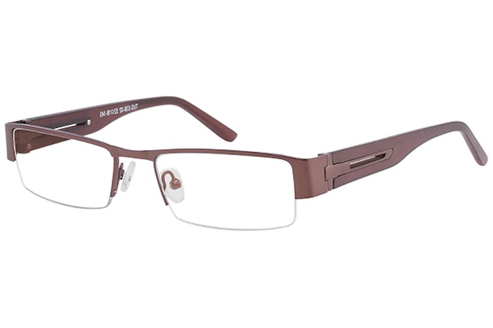 Tuscany Men's Eyeglasses 536 Half Rim Optical Frame | JoyLot.com