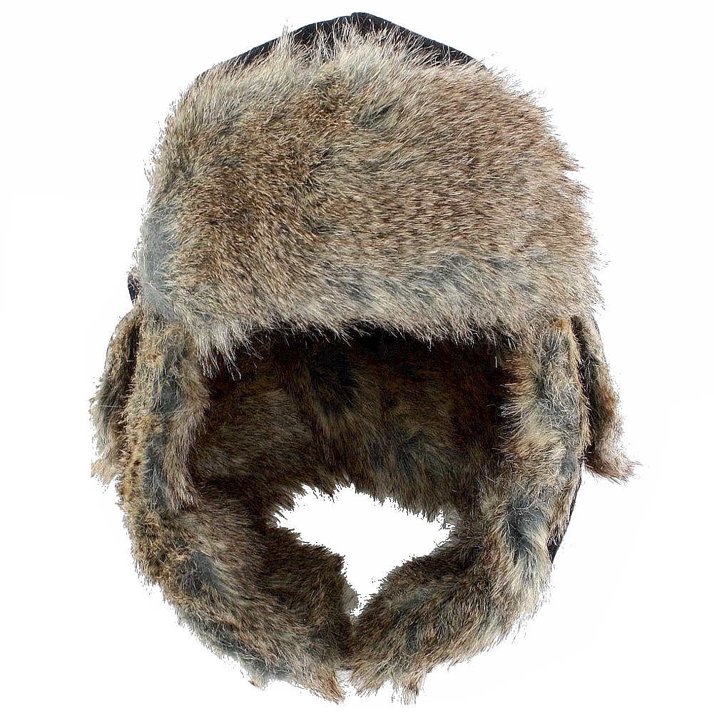 Woolrich Men's Faux Fur Plaid Earflaps Trapper Winter Hat | JoyLot.com