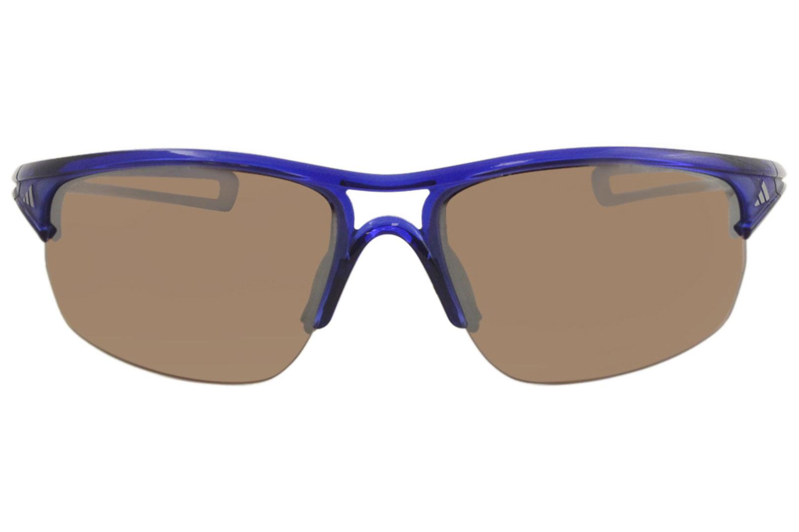 Adidas Men's Raylor-S A405 A/405 6104 Wrap Sunglasses 60mm | JoyLot.com