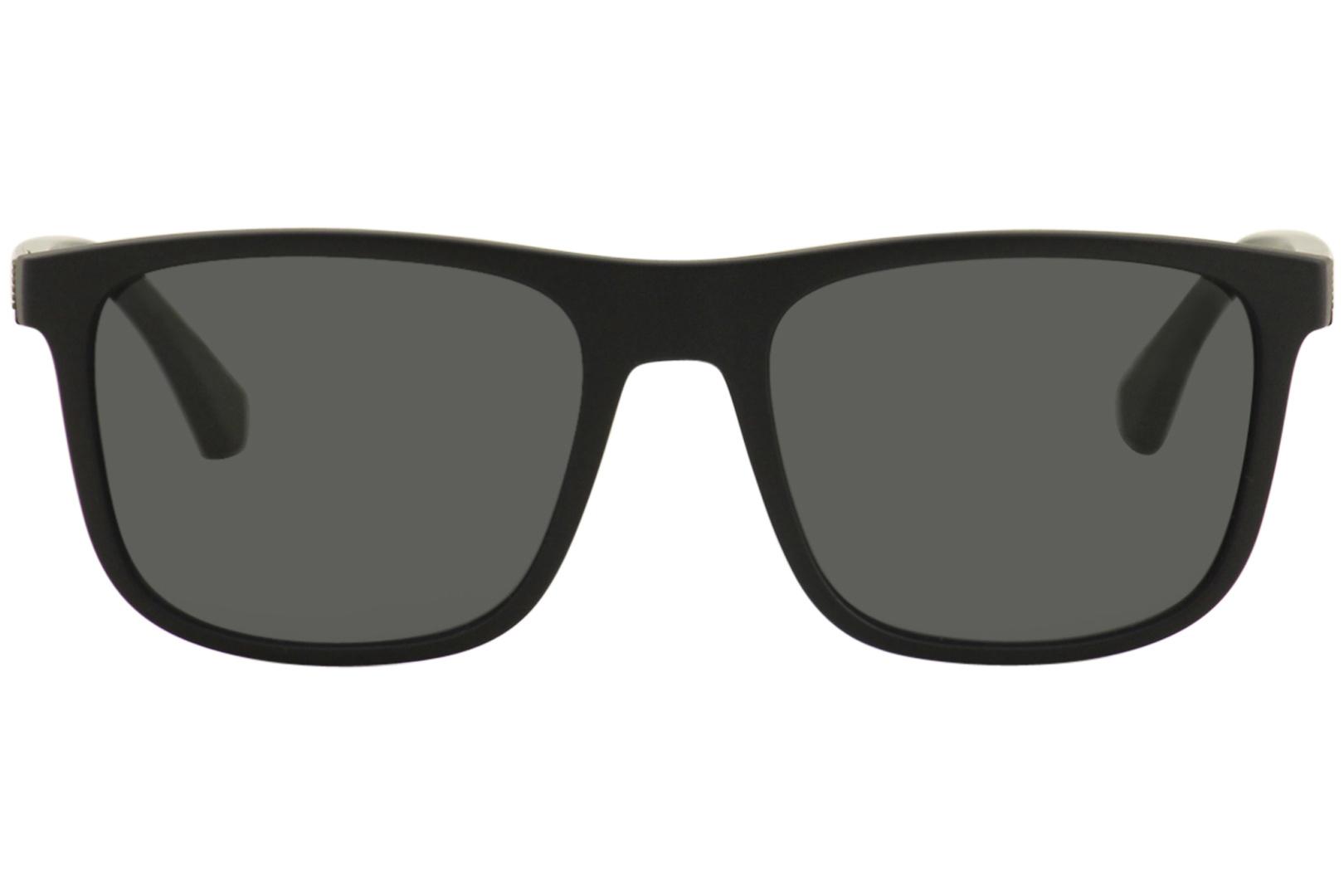 Emporio Armani Men's EA4129 EA/4129 Square Sunglasses | JoyLot.com