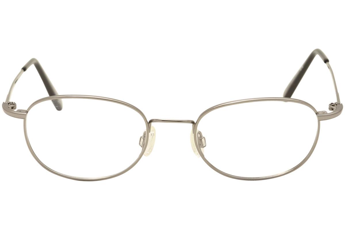 Flexon Men's Eyeglasses Ford Memory Metal Titanium Reading Glasses