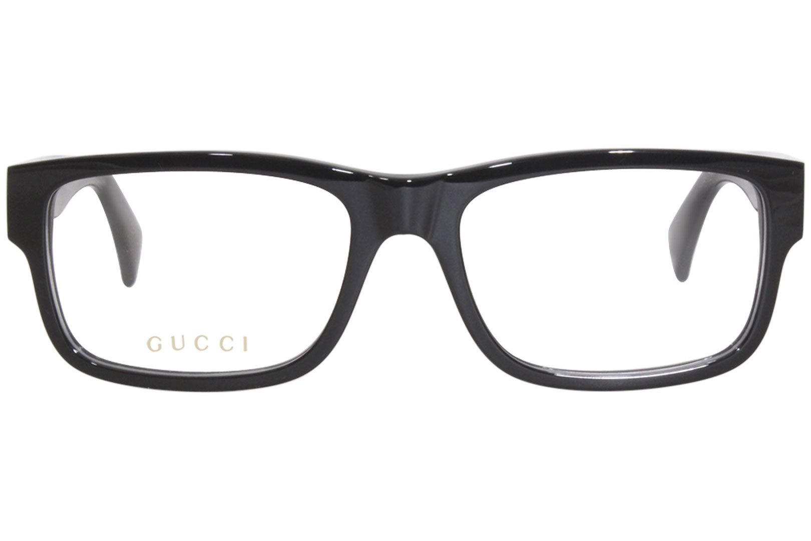 Gucci GG1141O 001 Eyeglasses Men's Black Full Rim Rectangle Shape 56-18 ...