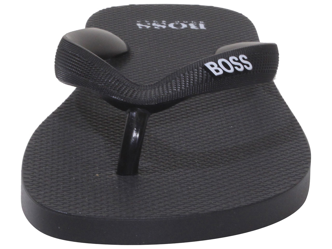 Hugo Boss Men's Pacific Flip-Flops Sandals Shoes Black Sz. 6/7 50428976 ...
