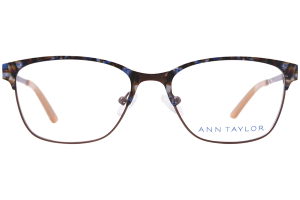  Ann Taylor AT102 Eyeglasses Women's Full Rim Rectangle Shape 