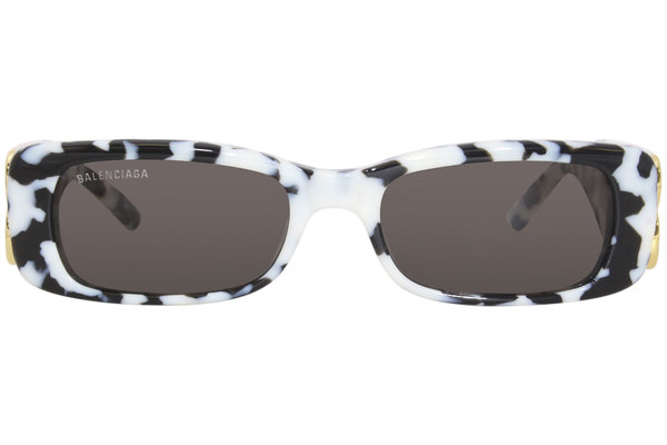  Balenciaga BB0096S Sunglasses Women's Rectangle Shape 
